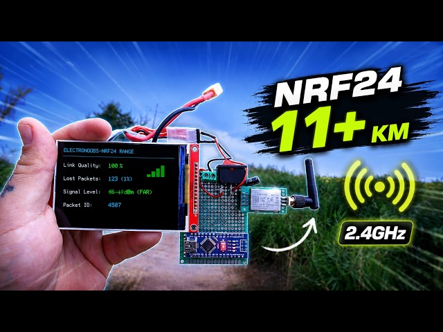 We Pushed NRF24 to Its Limits | The Results Shocked Us