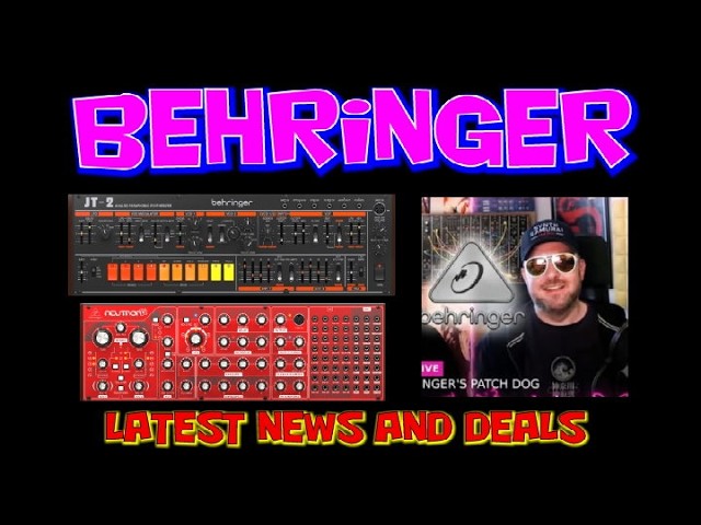 Latest Behringer News and Deals 4 August 2026