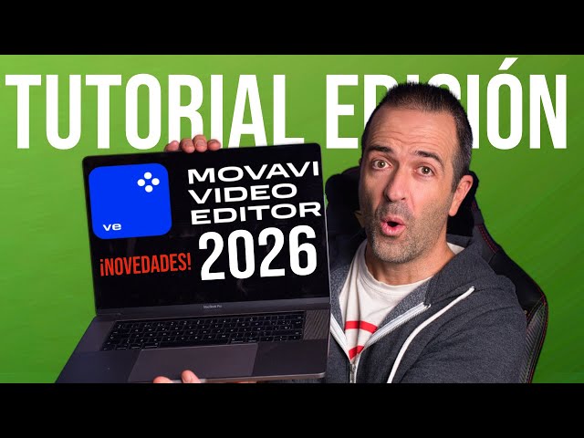 Nuevo MOVAVI VIDEO EDITOR 2026 - TUTORIAL de EDICIÓN de VIDEO en Español