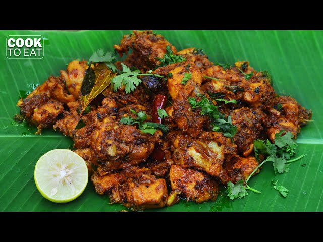 SOUTH INDIAN STYLE CHICKEN CHUKKA RECIPE YOU WON'T FORGET!