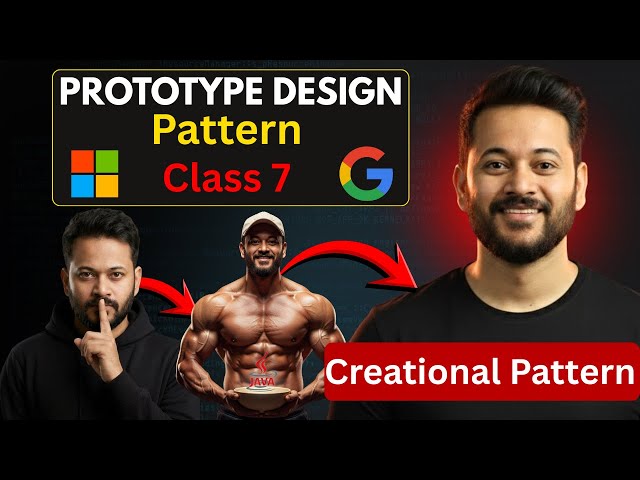 System Design Class 7 | Design Patterns | Prototype Factory design pattern