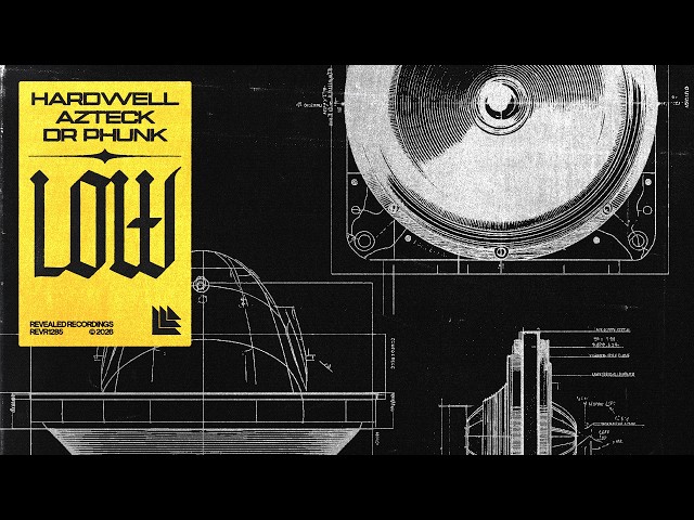 Hardwell, Azteck & Dr Phunk - LOW (Official Lyric Video)