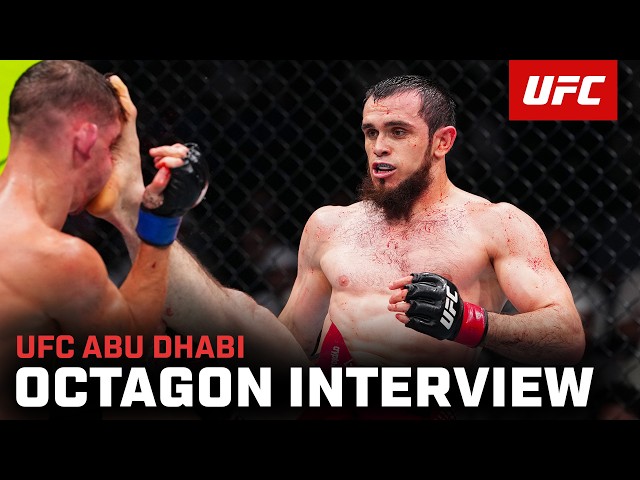 Magomed Zaynukov Octagon Interview | UFC Abu Dhabi