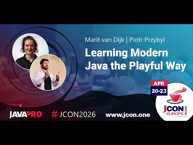 Learning Modern Java the Playful Way | Marit van Dijk & Piotr Przybyl (EN)
