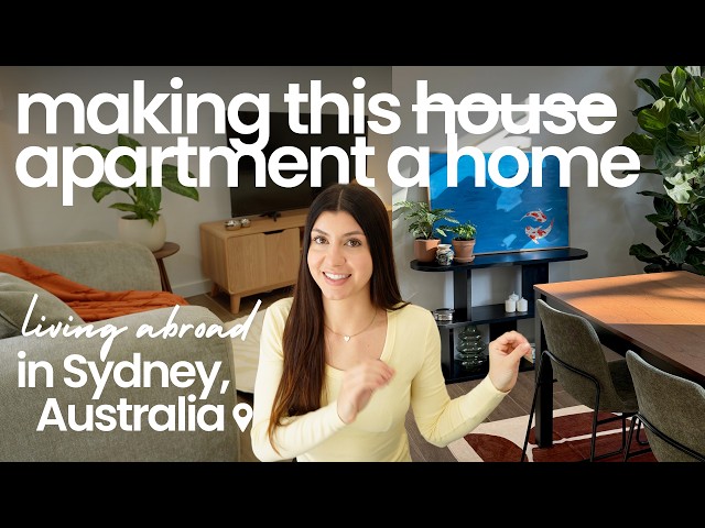 making my sydney apartment feel like home *decorating vlog*