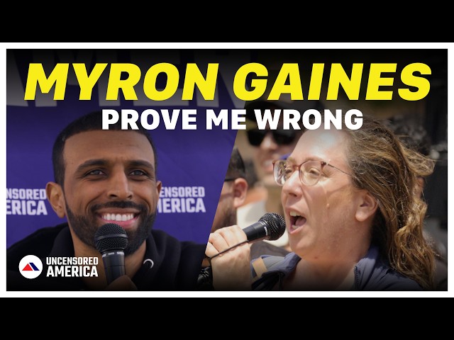 MYRON GAINES: Bring ICE Back to LA | Prove Me Wrong | UCLA