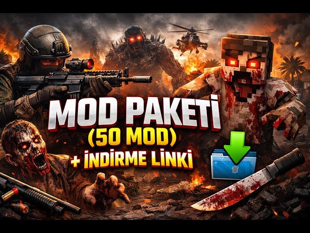 Minecraft Mod Package | Minecraft gerçekçi mod paketi! (İndirme Linkli)