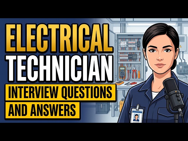 Electrical Technician Interview Questions and Answers