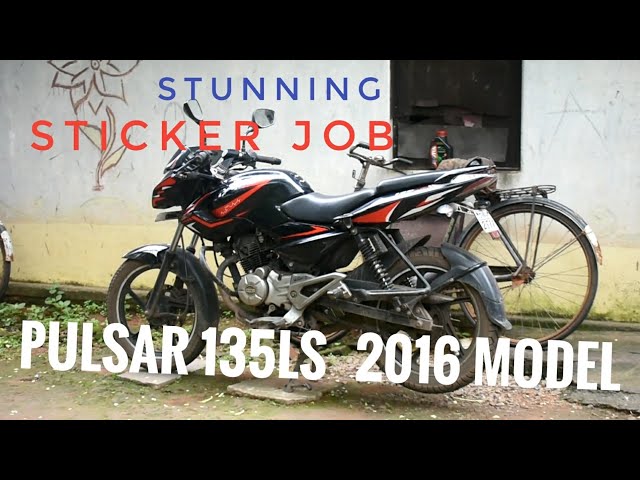 Pulsar 135Ls | Graphics modified only at ₹120/- | Handcrafted |