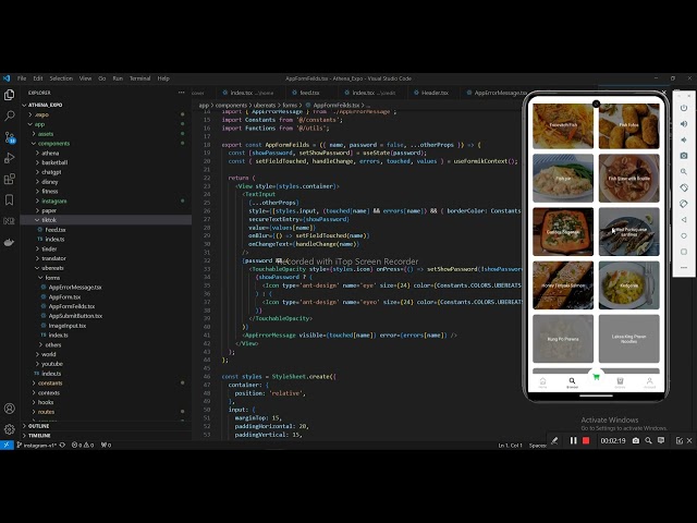 React Native Uber Eats Clone Application