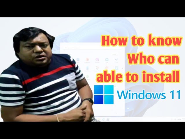 Windows 11  ||  windows 11 system requirements  ||  How to know who can able to install windows 11