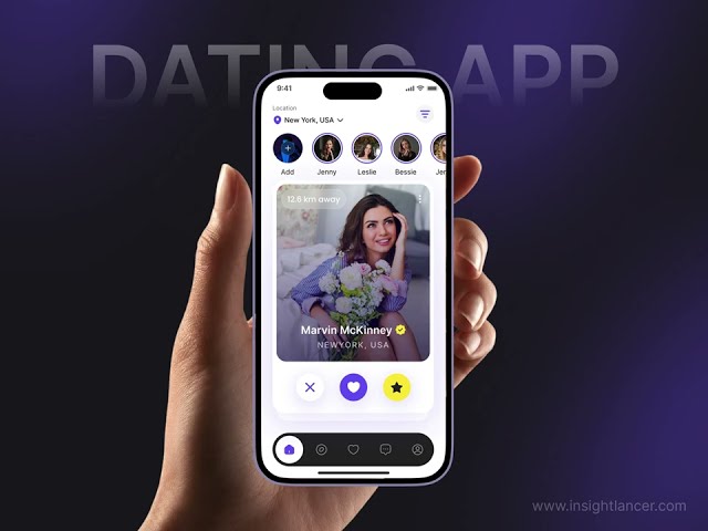 ❤️ Dating Mobile App UIUX Design | Figma Mobile App Design | UI/UX Case Study