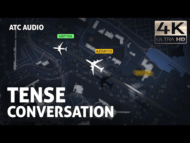 TENSE Dialog between ATC and Pilot at JFK Airport. Real ATC Audio
