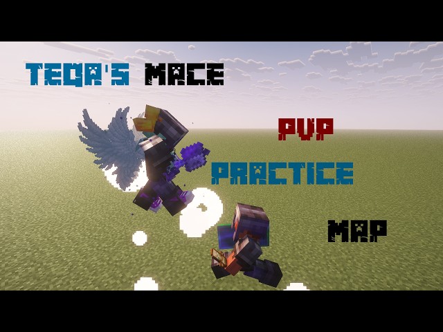 The BEST Mace PvP Map in Minecraft | Teqa's Mace PvP Practice Map