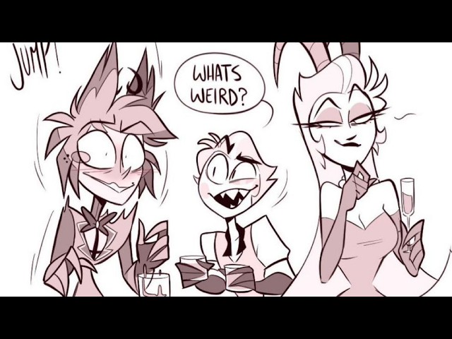 Distracted Alastor 🦌❓• Hazbin Hotel • Comic Dub