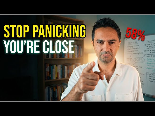 Scoring less than 60% in PMP Study Hall? Don’t Panic! Do This Instead...