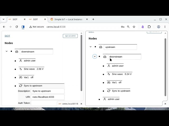 Simple IoT Offline Synchronization