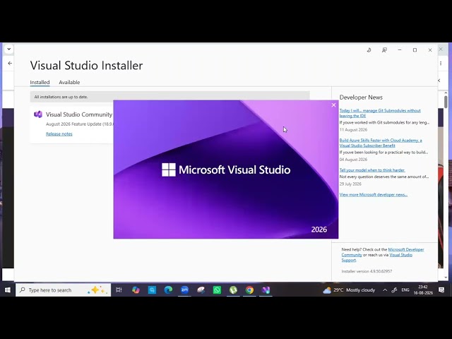 How to Install Visual Studio for C#.NET in Telugu || #csharp #.net