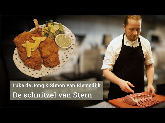 The schnitzel from Wijnlokaal Stern