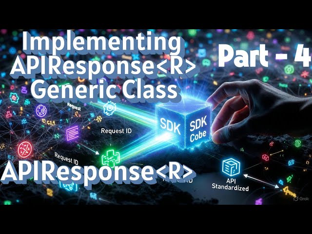 Implementing Generic APIResponse Class | Reusable SDK for Microservices 🚀 | Part - 4