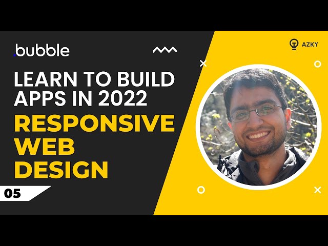 Responsive Web Design | Learn to Build Apps in 2022 [5/12]