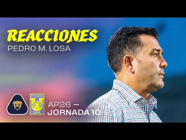 📹🎙️ Conferencia de Prensa Post Partido con Pedro M. Losa | Jornada 10 | Apertura 2026