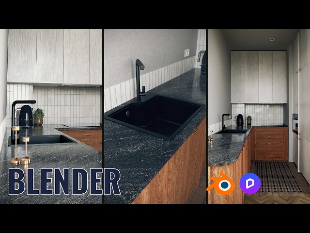 Everything You Need to Configure in Blender, D5 Render & Affinity for Clean Renders