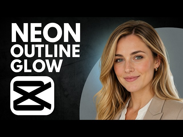 How to do neon outline glow in CapCut (Easy Tutorial)