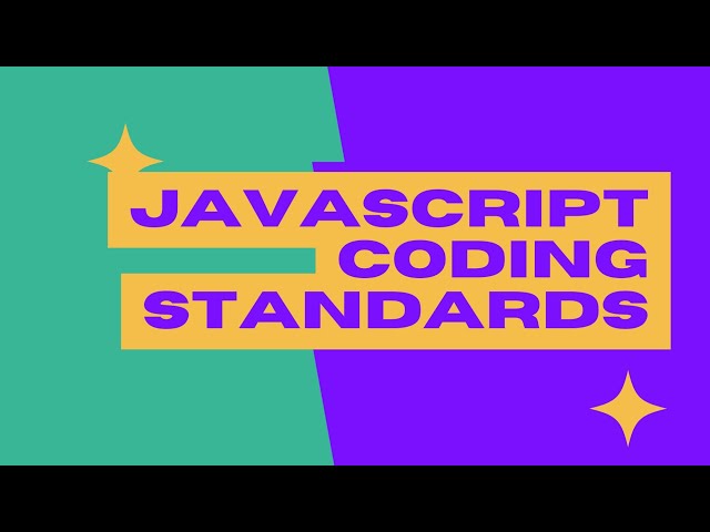 #javascript #coding standards