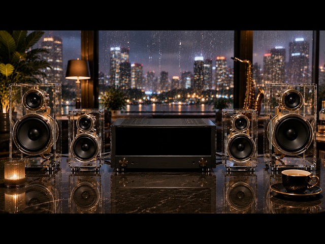 Smooth Jazz & Soul R&B Radio | Late Night Lounge Music for Relax, Study & Sleep