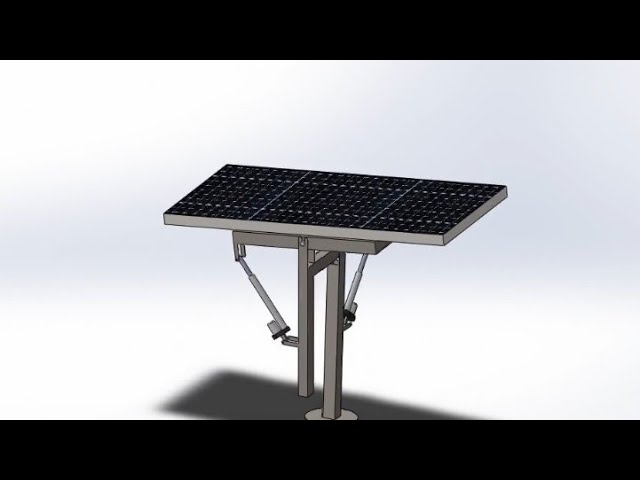 Solar tracking system mechanical structure design