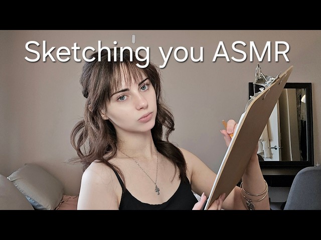 ASMR Drawing Your Portrait | Soft Spoken Roleplay