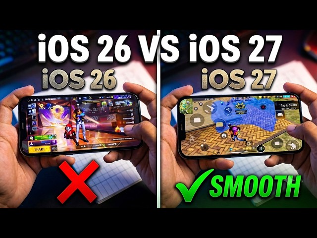 iOS 26 VS iOS 27 Comparison ⚔️ iPhone 12 Pro Max