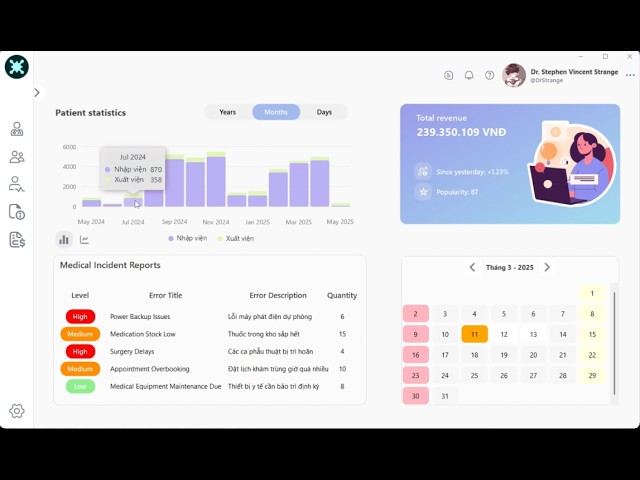 Modern C# WinForms Application Demo | UI/UX Design & Features (Guna UI2)