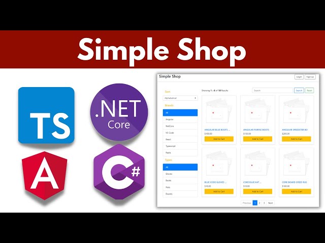 [Personal Project] Full-Stack eCommerce App (Angular + ASP.NET Core)