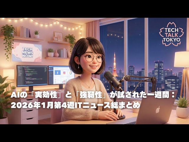 AIの「実効性」と「強靭性」が試された一週間：2026年1月第4週ITニュース総まとめ