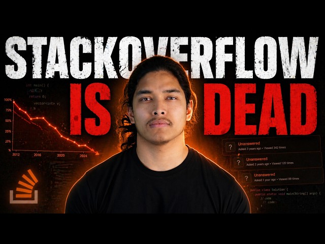 AI killed Stack Overflow and open source!!