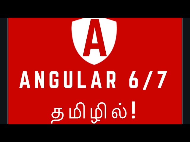 Angular 6/7 via Tamil for Beginners - Zeros and Ones.