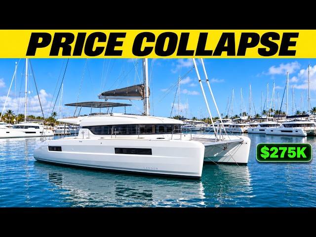 Charter Companies Are Dumping Their Catamarans — And Prices Are Collapsing