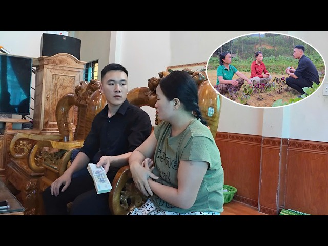 Faced with Nhat's mother's firm stance, Mui gave money to Van so she would leave