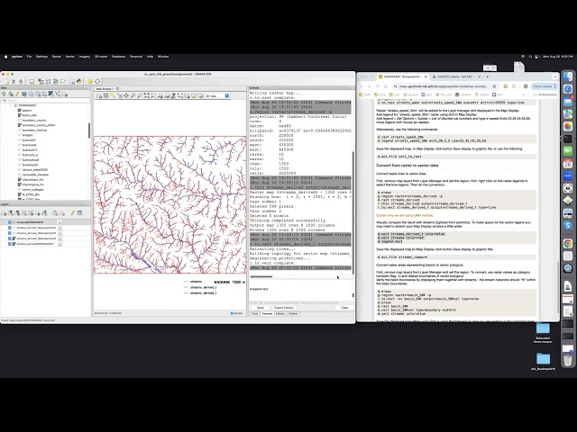 Geospatial Data Models in GRASS (2/2)