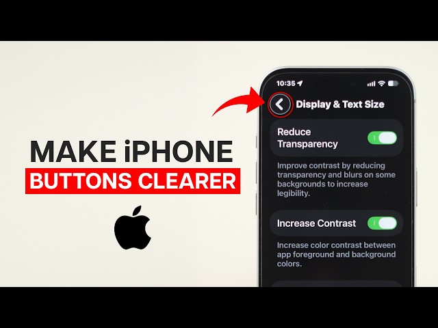 Make iPhone Buttons Easier To See.