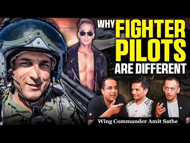 Inside the Life of an Indian Fighter Pilot, 900 km/hr Dogfights, Bombs & Bravery | Wg Cdr Amit Sathe