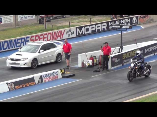 Subaru WRX vs Yamaha V MAX