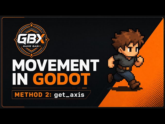Godot 2D Movement | Method 2 (Part 3/4) 💊