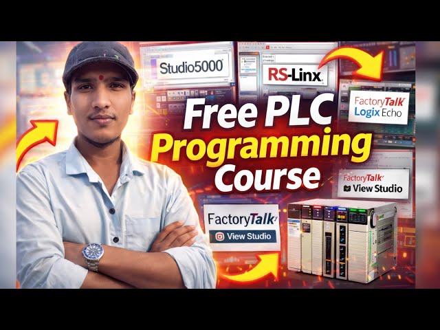 PLC Programming Beginner Guide | Studio5000, FactoryTalk,RSLinx Explained #plc #industrialautomation