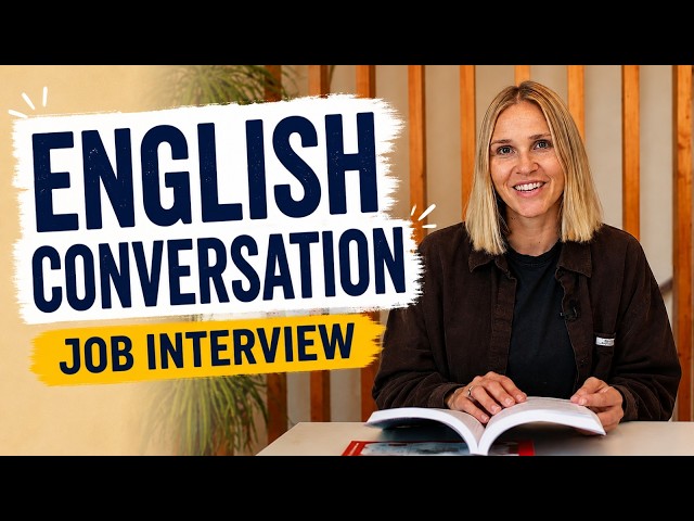 Read in English with me - Beginner Short Story "Job Interview"