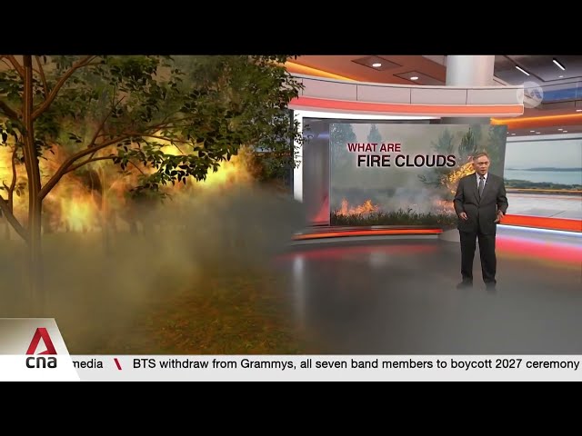 CNA Explains: What are fire clouds?