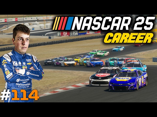 You will NEVER GUESS who won this race... NASCAR 25 Career | Round 20 Sonoma