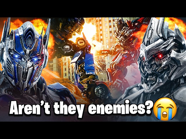 When OPTIMUS and MEGATRON JUMPED SENTINEL PRIME